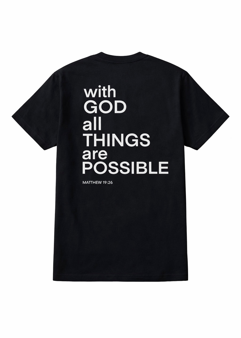 PMF Essential Black Tee