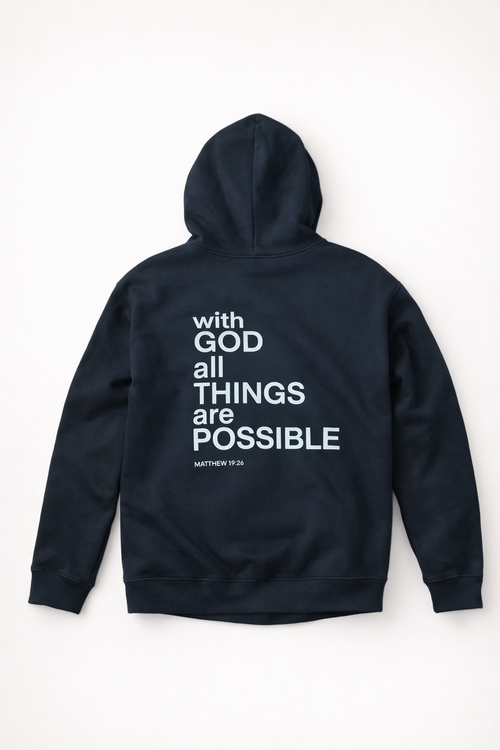 PMF Essential Black Zip Hoodie
